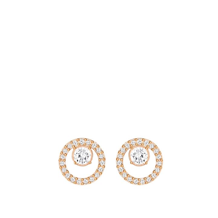 Swarovski施華洛世奇 Creativity Circle Small 穿孔耳環
