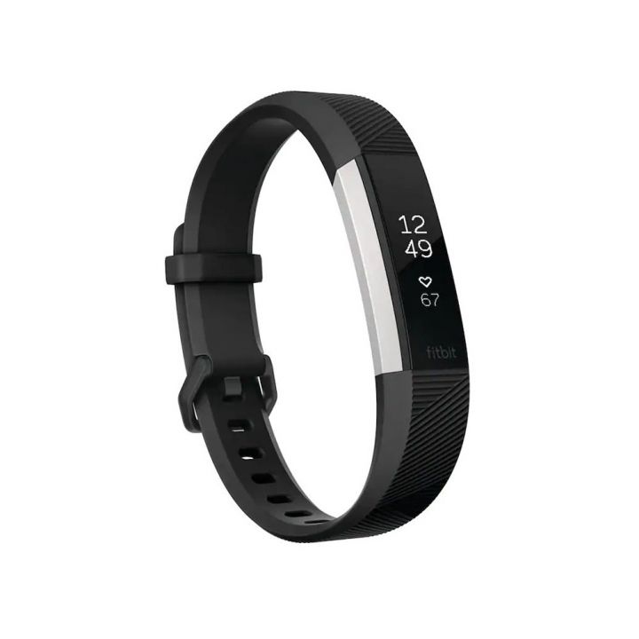 FitbitFitbit Alta HR心率運動手環-典雅黑 L