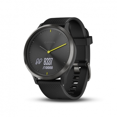 Garmin台灣國際航電 vívomove HR運動款-時尚運動黑(大)