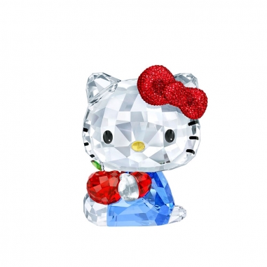 Swarovski施華洛世奇 HELLO KITTY與紅蘋果