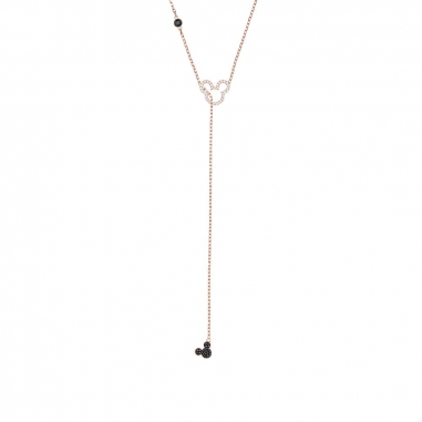 Swarovski施華洛世奇 MICKEY&MINNIE項鏈