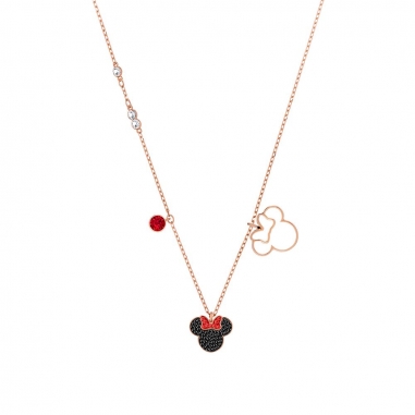 Swarovski施華洛世奇 MICKEY&MINNIE鏈墜