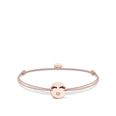 Thomas SaboThomas Sabo LITTLE SECRET EMOTICON WITH HEART-SHAPED MOUTH 手環