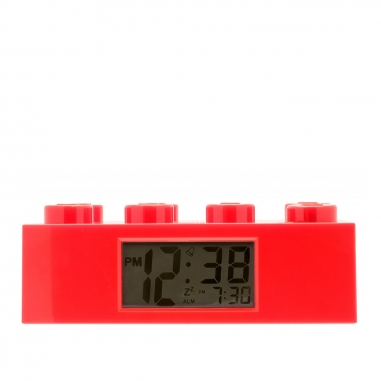 LEGO樂高 經典積木鬧鐘系列-鮮紅