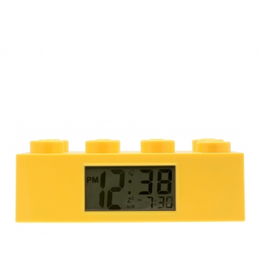 LEGO樂高 經典積木鬧鐘系列-檸黃