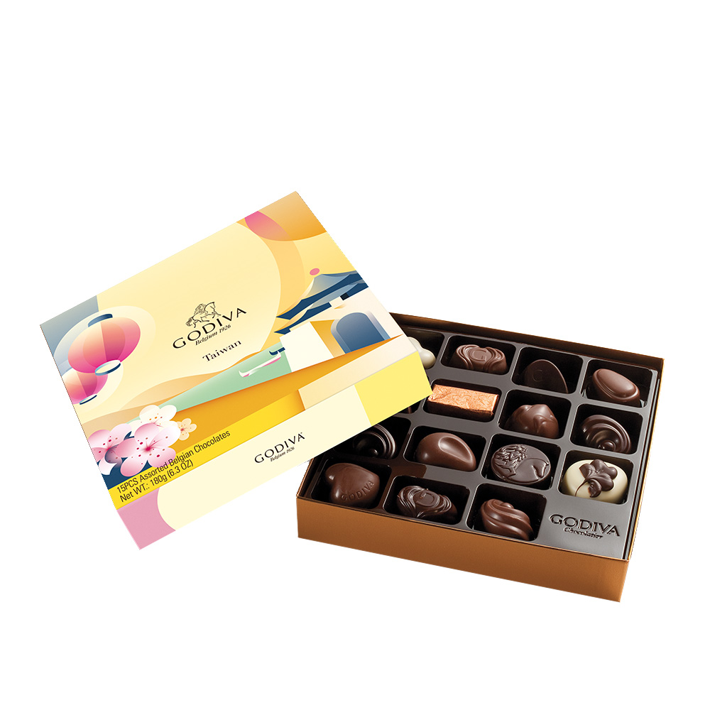 Godiva GODIVA｜世界紀念品系列台灣風景巧克力禮盒
