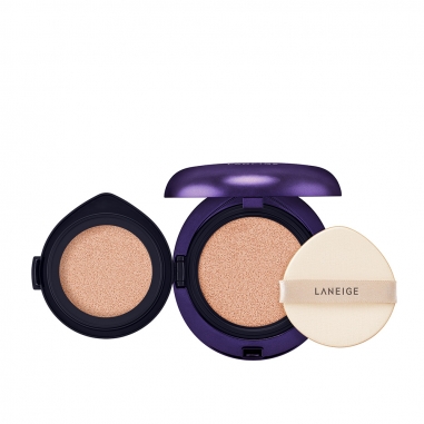 Laneige蘭芝 《聖誕限定》玫瑰光雙效氣墊粉霜特惠組-霓光限量版