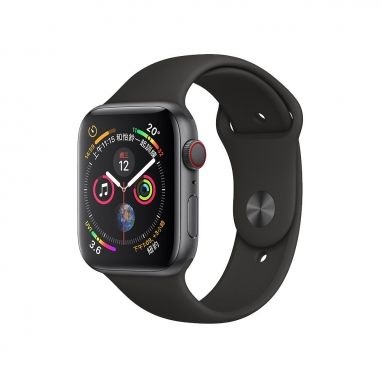 AppleApple Apple Watch Series 4太空灰色鋁金屬錶殼44mm(GPS+行動網路)