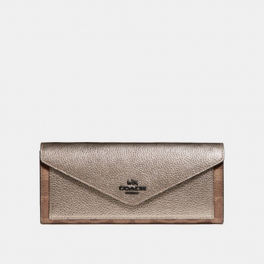 Coach蔻馳(精品) SOFT WALLET長夾