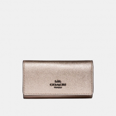 Coach蔻馳(精品) RING KEY CASE鑰匙包