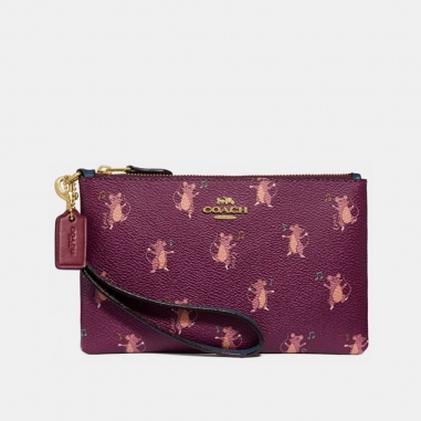Coach蔻馳(精品) CORNER ZIP手拿包