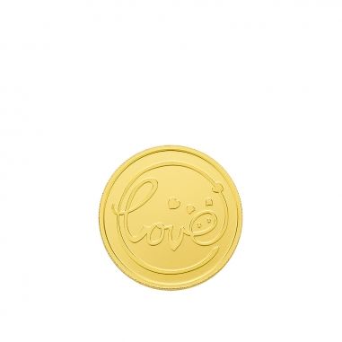 Ever Rich Jewelry昇恆昌珠寶 福運金幣-樂樂豬