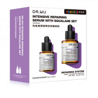 Dr.Wu達爾膚 角鯊潤澤精華經典暢銷特惠組