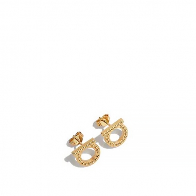 Salvatore Ferragamo費拉格慕 GANCINI CRYSTALS 耳環