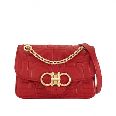 Salvatore Ferragamo費拉格慕 QUILTING斜背包