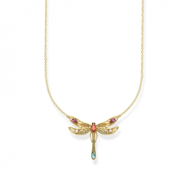 Thomas SaboThomas Sabo TS彩色蜻蜓金項鍊L