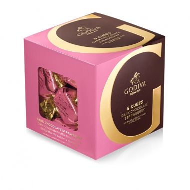 GodivaGodiva G Cube草莓松露黑巧克力
