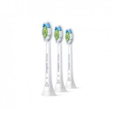 Philips飛利浦 智能鑽石刷頭三入組 白