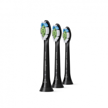 Philips飛利浦 智能鑽石刷頭三入組 黑