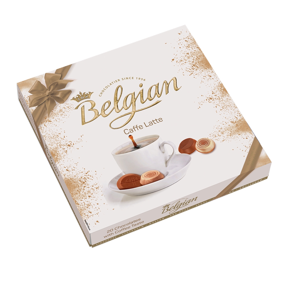 Belgian 比利時 belgian 咖啡拿鐵巧克力