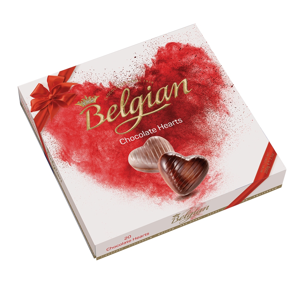 Belgian 比利時 belgian 心型巧克力禮盒