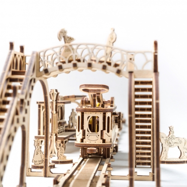 UgearsUgears Ugears 機械小鎮—叮叮車車站