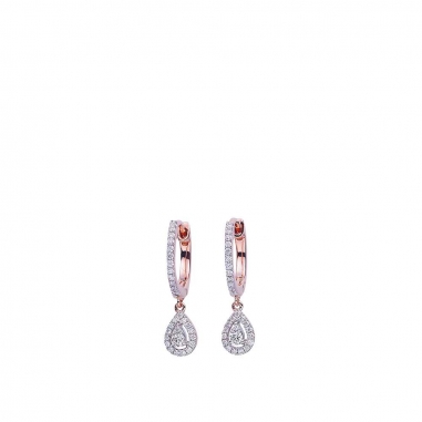 Ever Rich Jewelry昇恆昌珠寶 綻FUN 鑽石耳環