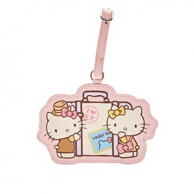 Hello KittyHello Kitty Hello Kitty 好姐妹行李吊牌 蜜桃橘