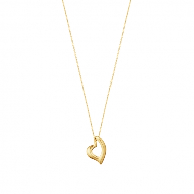 Georg Jensen喬治傑生 Hearts of Georg Jensen 18K黃金鍊墜