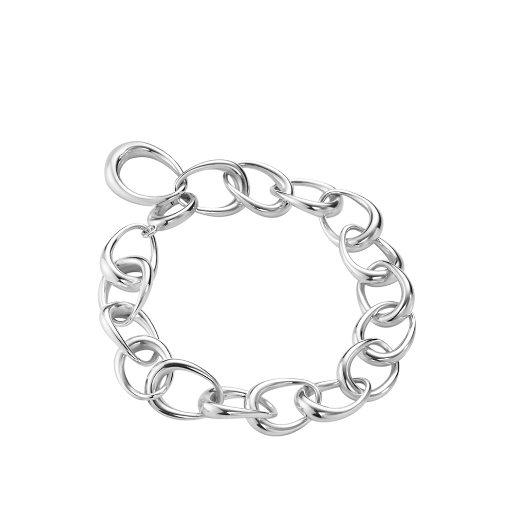 Georg Jensen Offspring純銀手鍊M/L