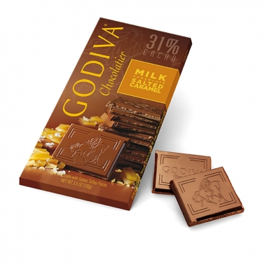 GodivaGodiva 焦糖海鹽牛奶巧克力磚