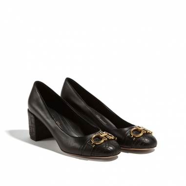 Salvatore Ferragamo費拉格慕 GANCIO QUILTED高跟鞋