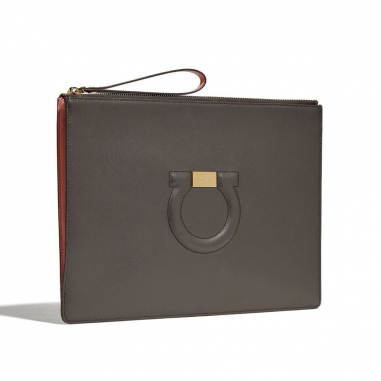 Salvatore Ferragamo費拉格慕 GANCIO CITY手拿包