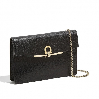 Salvatore Ferragamo費拉格慕 GANCINO CLIP鍊帶小包
