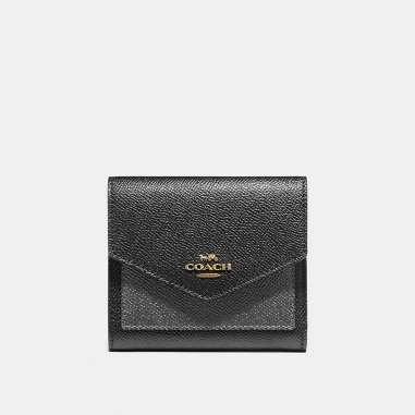 Coach蔻馳(精品) METALLIC COLORBLOCK短夾