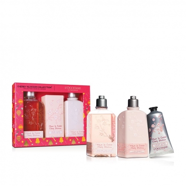 L'Occitane歐舒丹 《聖誕限定》櫻花套裝特惠組