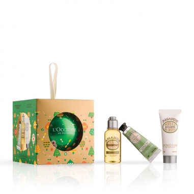 L'Occitane歐舒丹 《聖誕限定》杏仁掛球小禮盒