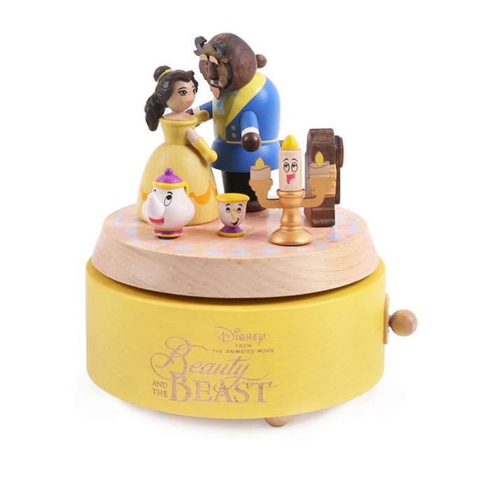 Clintons Disney Music box - Beauty and the Beast知音文創｜迪士尼音樂鈴-美女與野獸