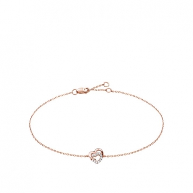 Ever Rich Jewelry昇恆昌珠寶 MEET U 心型鑽石手鍊