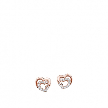 Ever Rich Jewelry昇恆昌珠寶 MEET U 心型鑽石耳環