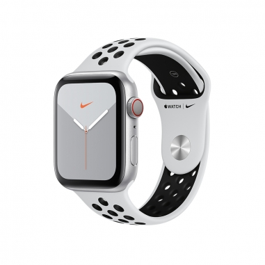 AppleApple 銀色配黑色 Nike運動錶帶