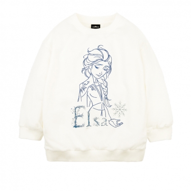 Beast Kingdom野獸國 冰雪奇緣2 兒童大學服 艾莎刺繡款