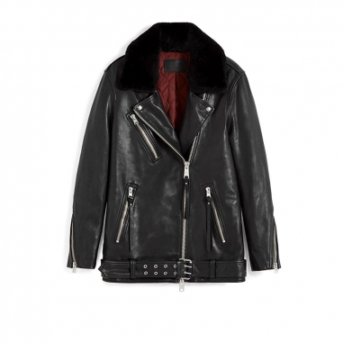 AllSaints歐聖 KAIT OVERSIZED BIKER女性外套