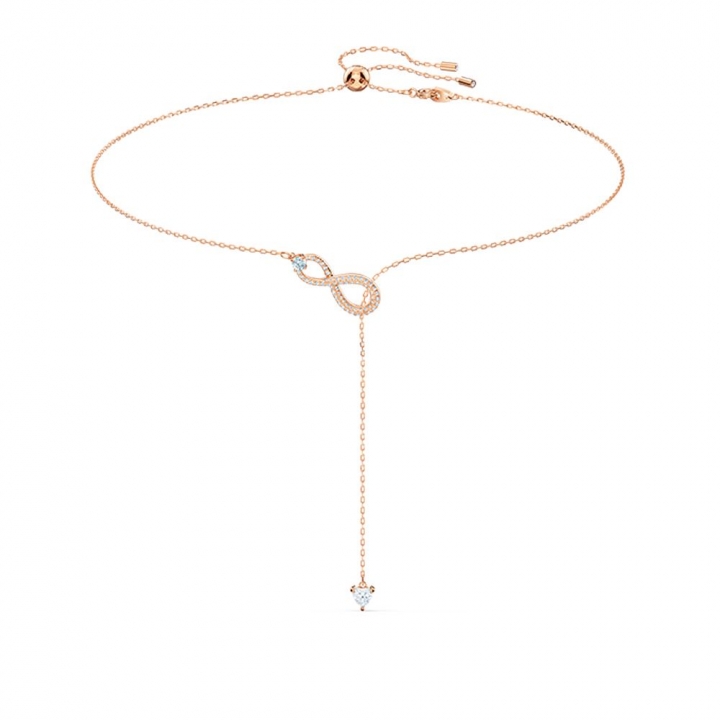 Infinity NecklaceInfinity玫瑰金Y字鍊
