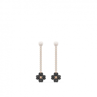Swarovski施華洛世奇 Latisha玫瑰金耳環