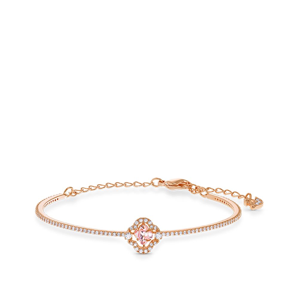 Swarovski Swarovski Sparkling Dance玫瑰金手鐲
