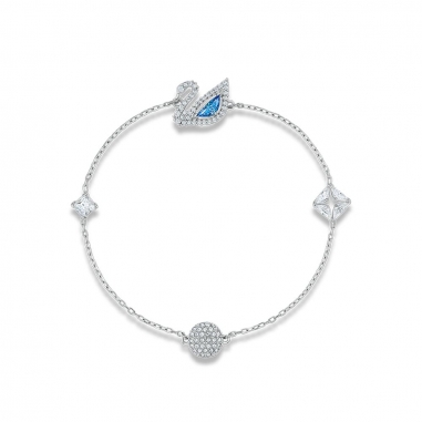 Swarovski施華洛世奇 DazzlingSwan銀手鍊