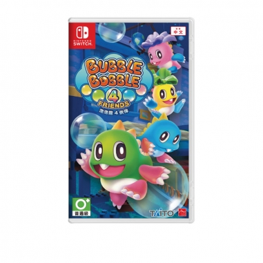 Nintendo任天堂 任天堂SWITCH 泡泡龍 4 伙伴 中文版