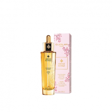 GUERLAIN嬌蘭 皇家蜂王乳平衡油 (漫天粉櫻限量版)