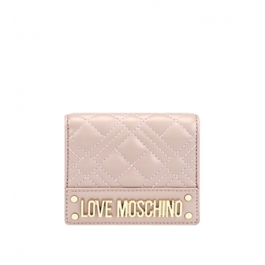 LOVE MOSCHINOLOVE MOSCHINO SLG-New Shiny Quilted短夾